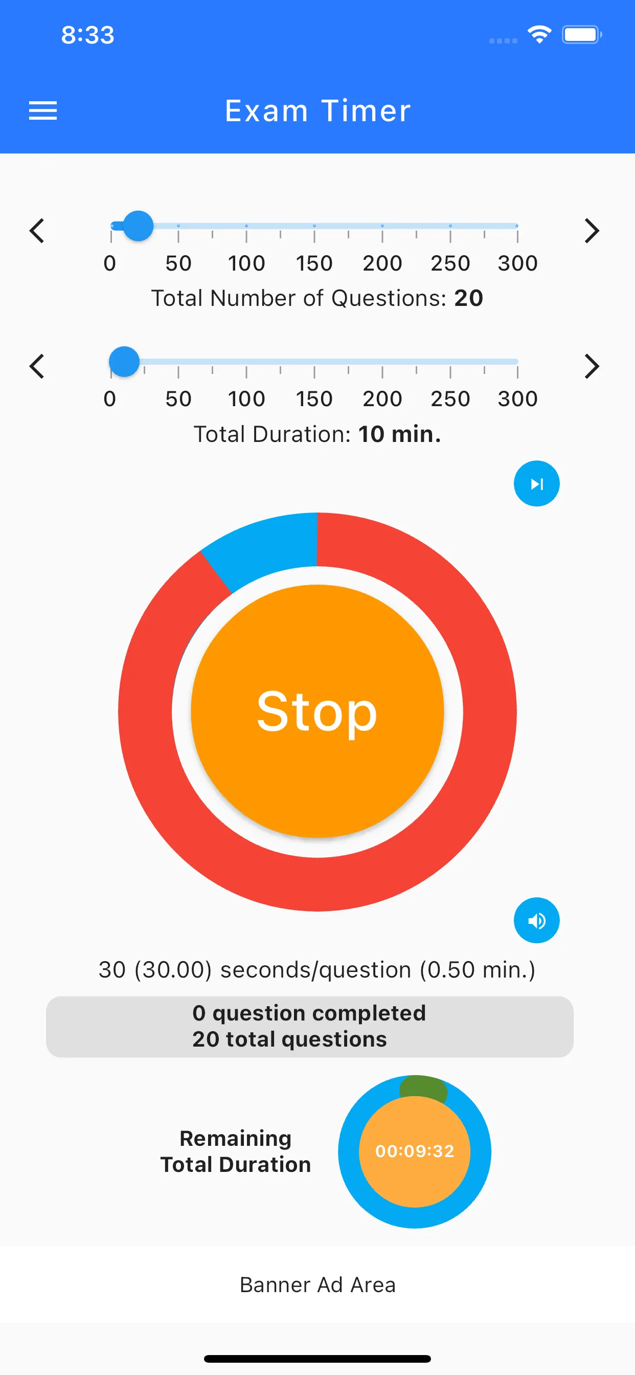 Exam Timer screenshot 3