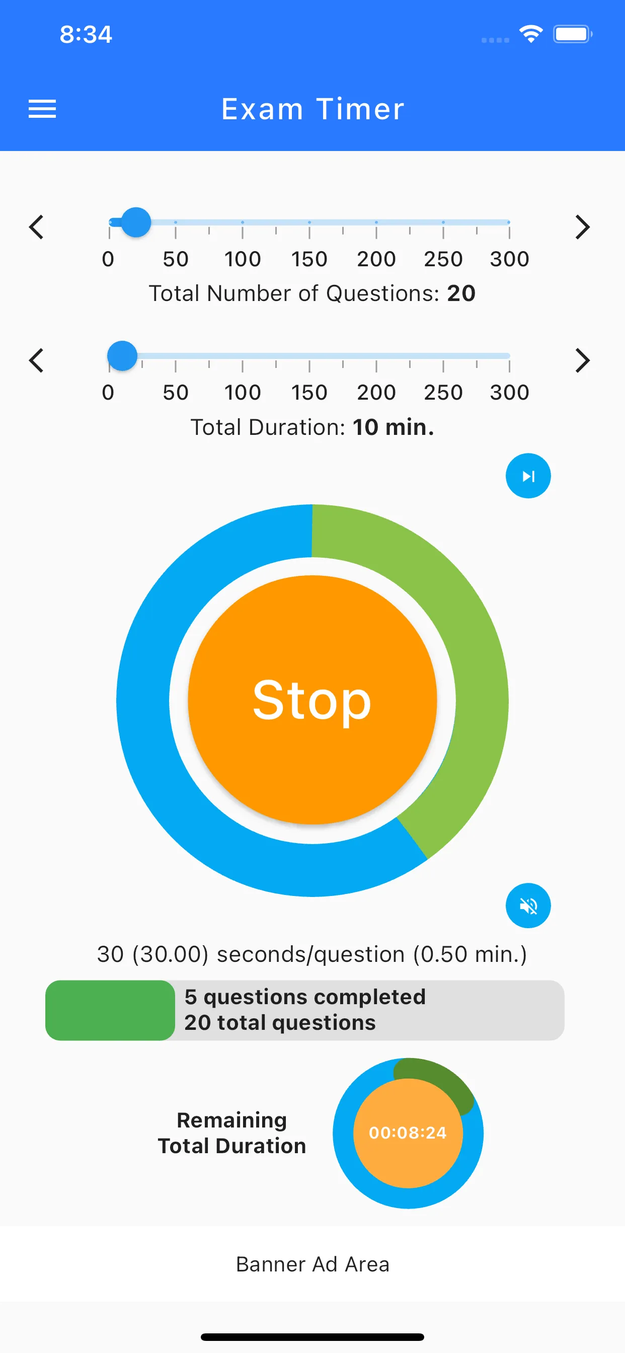 Exam Timer screenshot 4