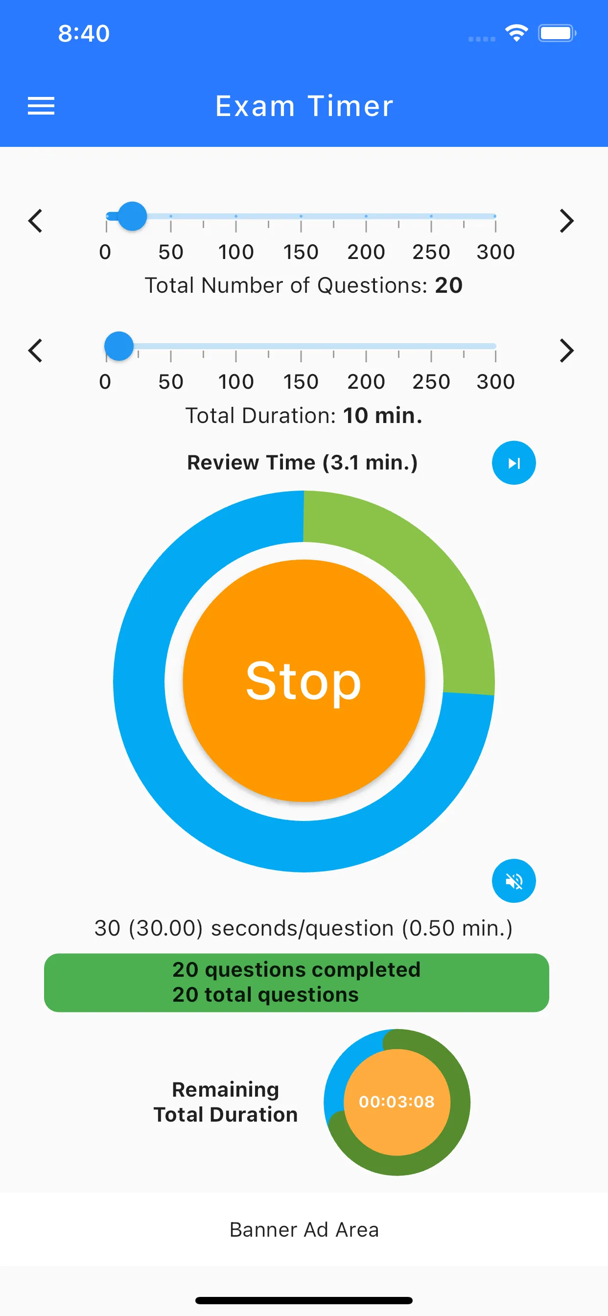 Exam Timer screenshot 5