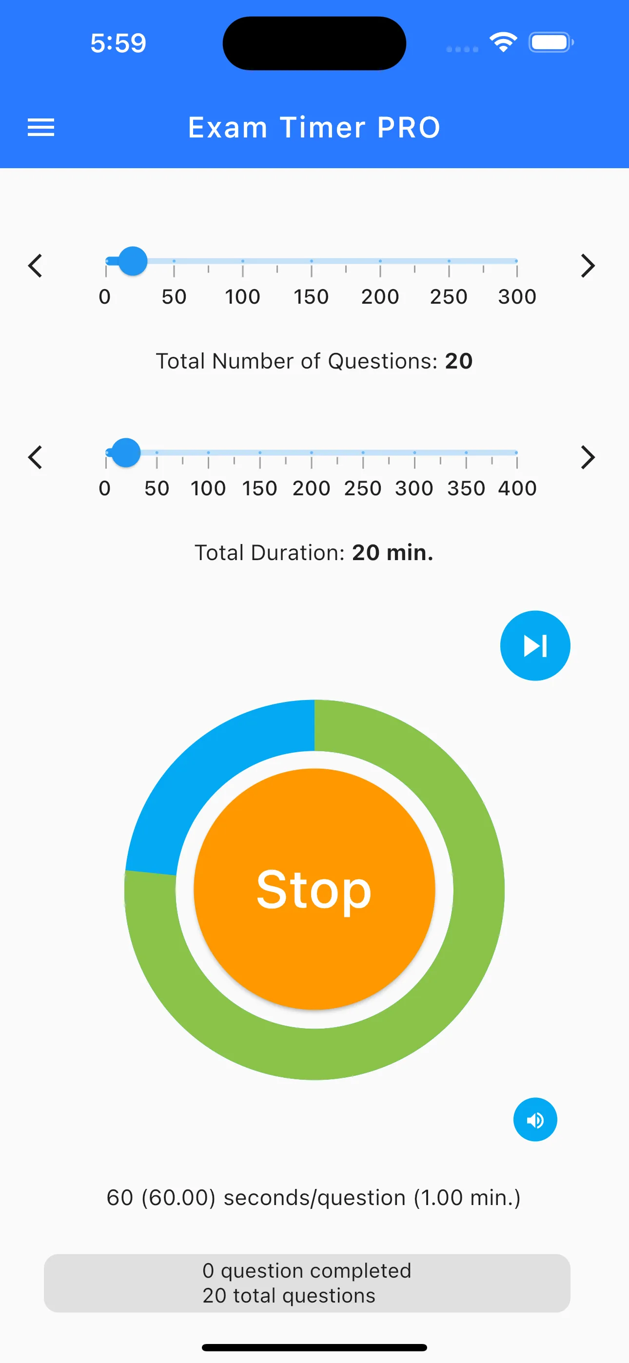 Exam Timer PRO: Effortless, Easy screenshot 2
