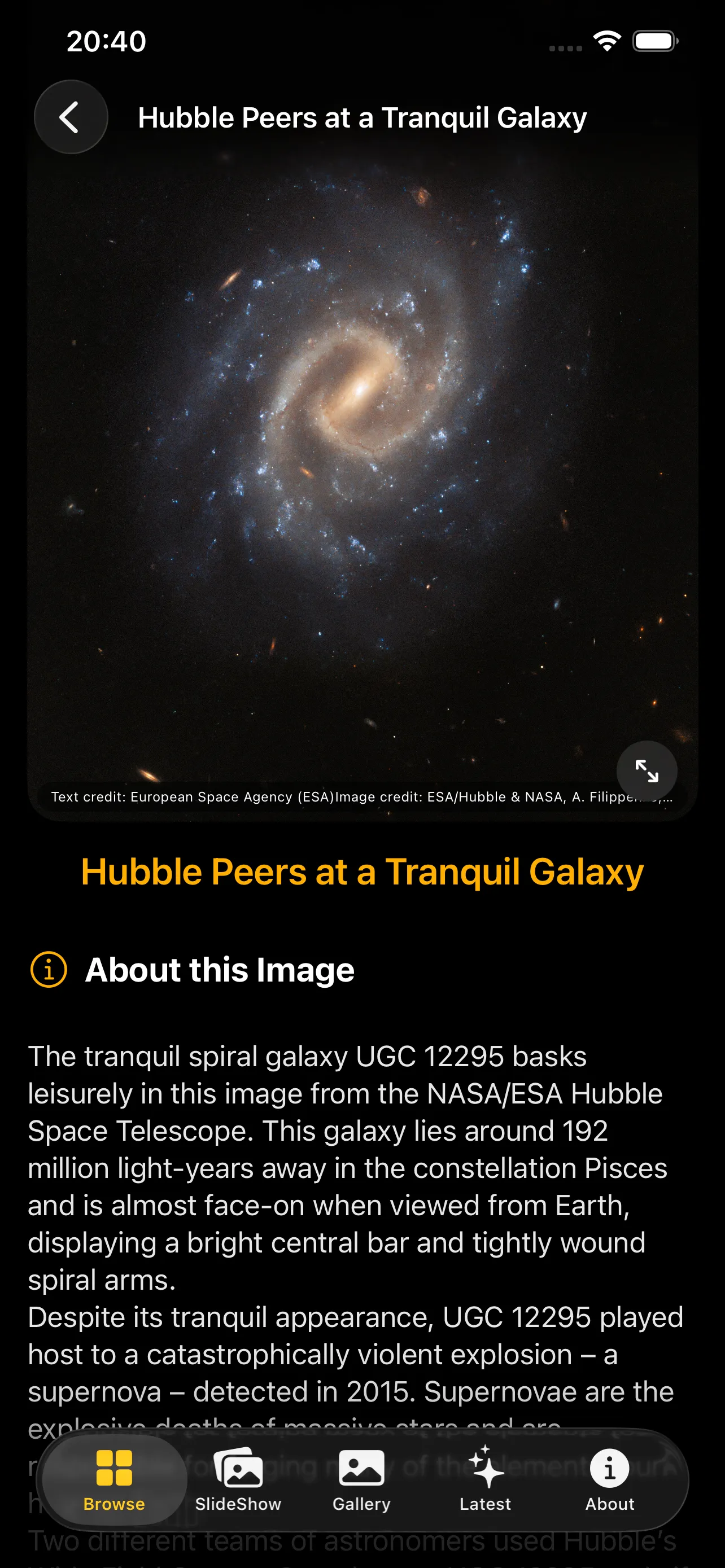 Hubble: Deep Space screenshot 2