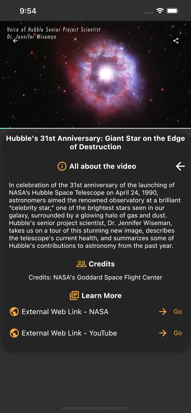 Hubble: Deep Space PRO Screenshot 9