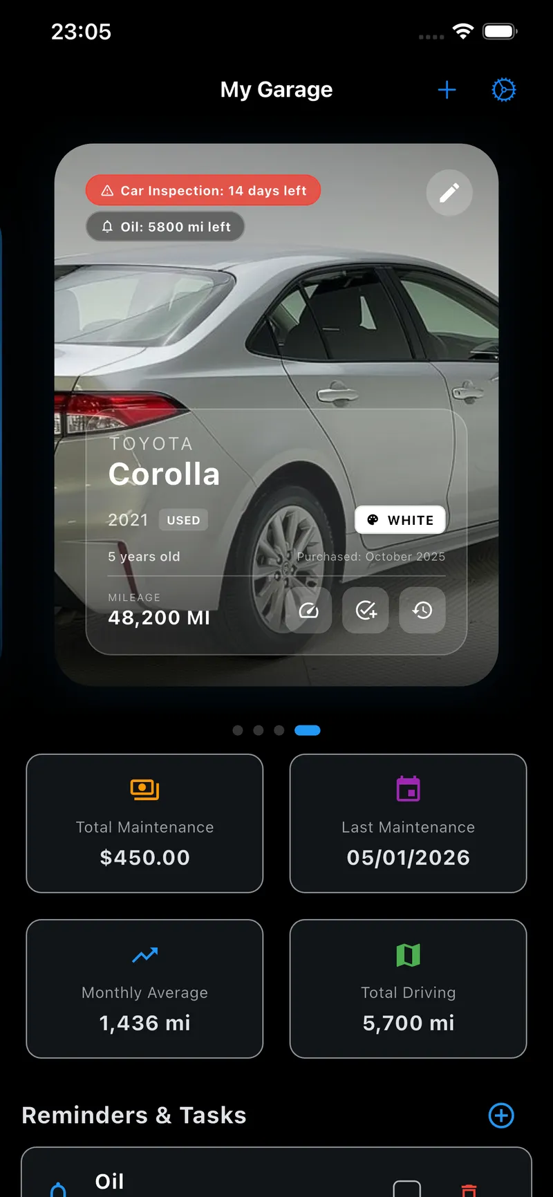 My Garage - Car Assistant Screenshot 1