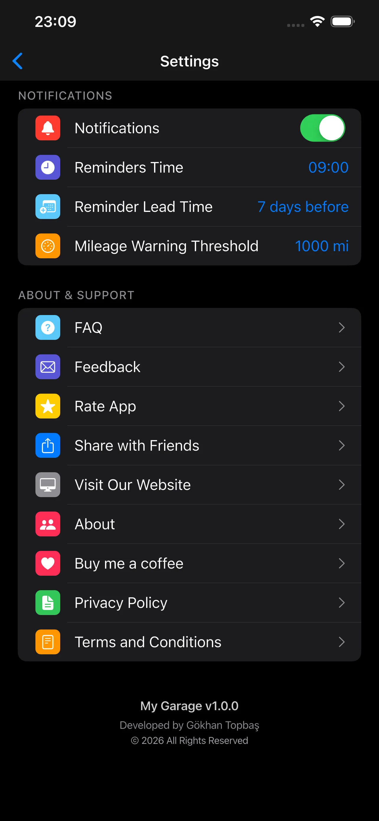 My Garage - Car Assistant screenshot 4