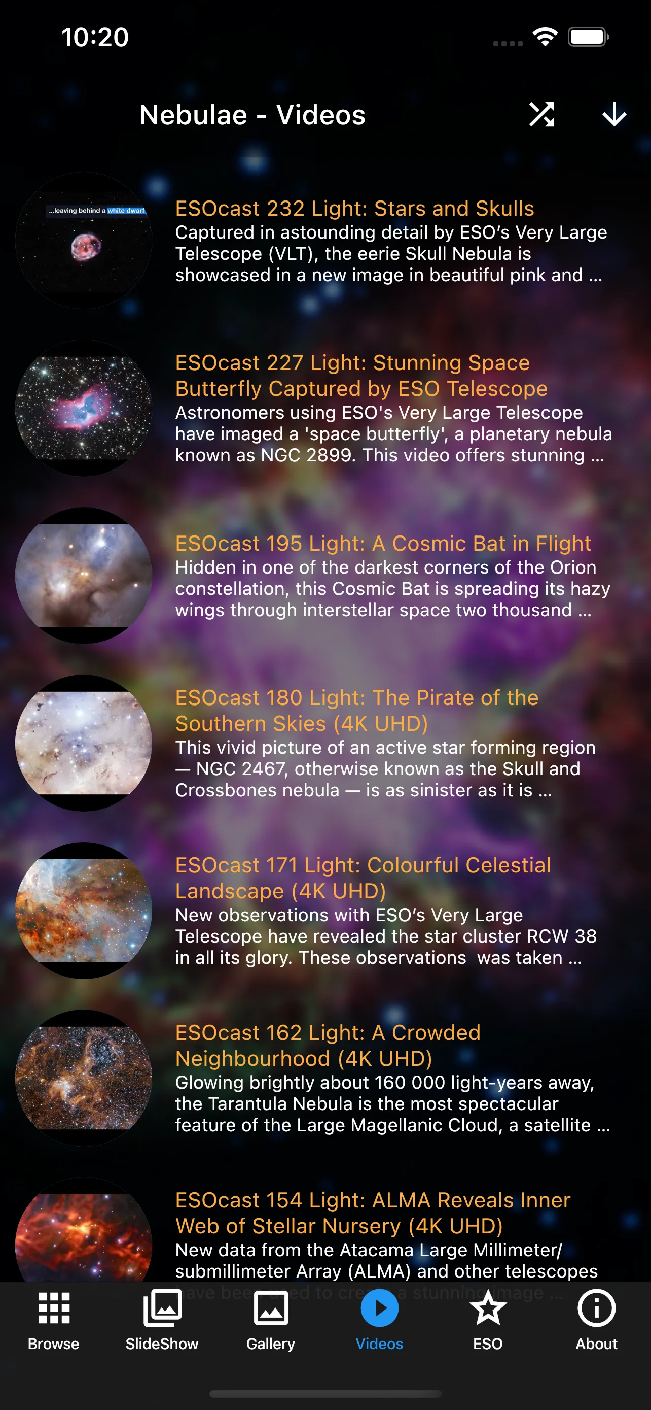 Nebulae: Magnificent screenshot 5