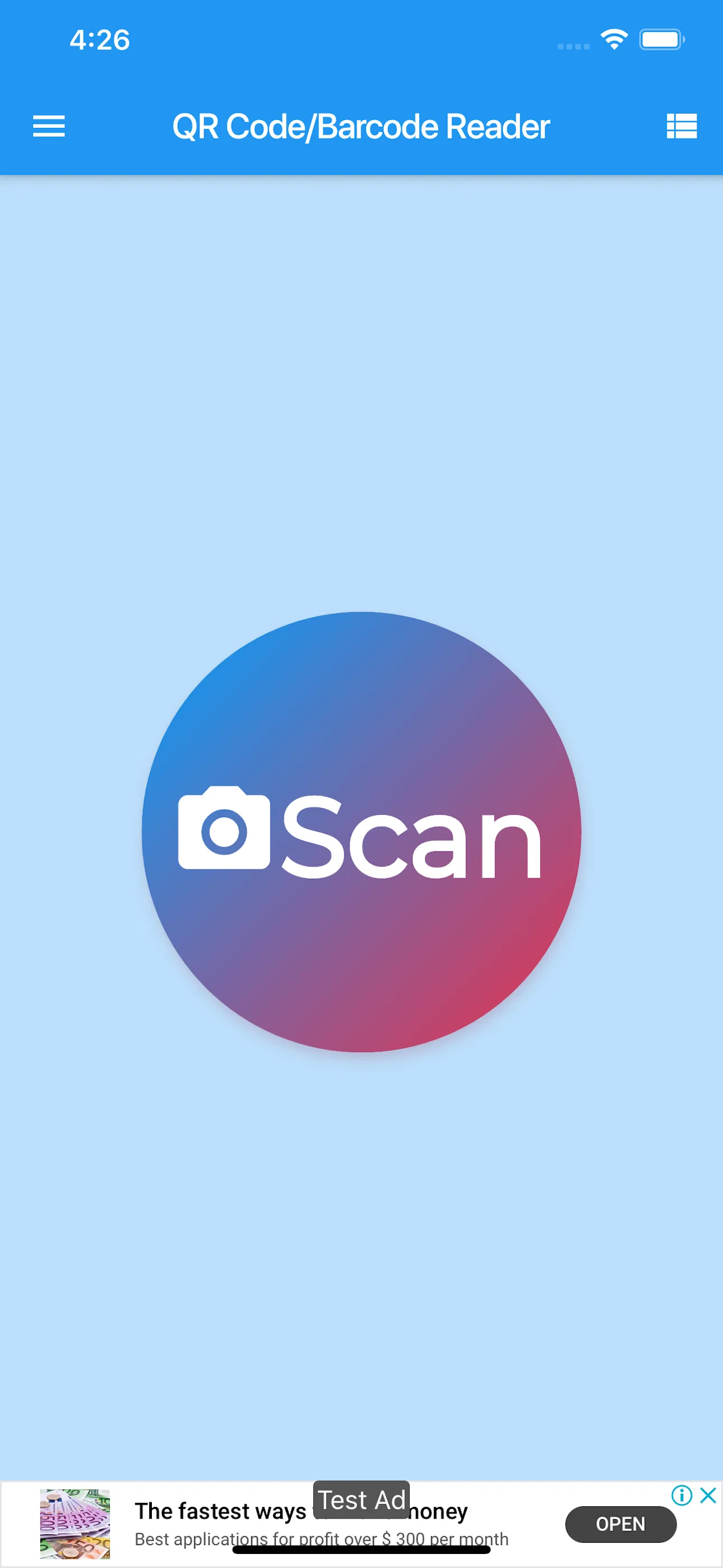 QRBarcode screenshot 1